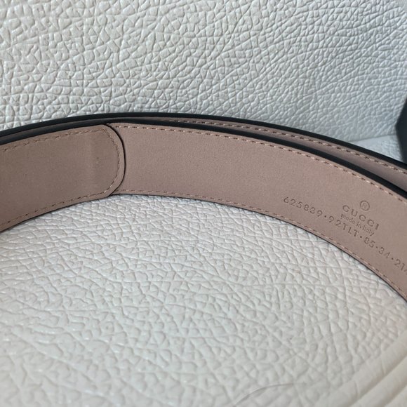 GG thin belts with Double G buckle main image 6